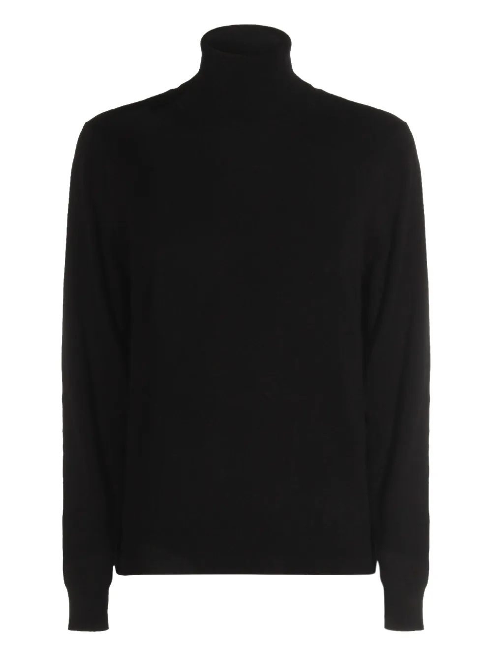 

Кашемировый свитер с высоким воротом Malo, черный