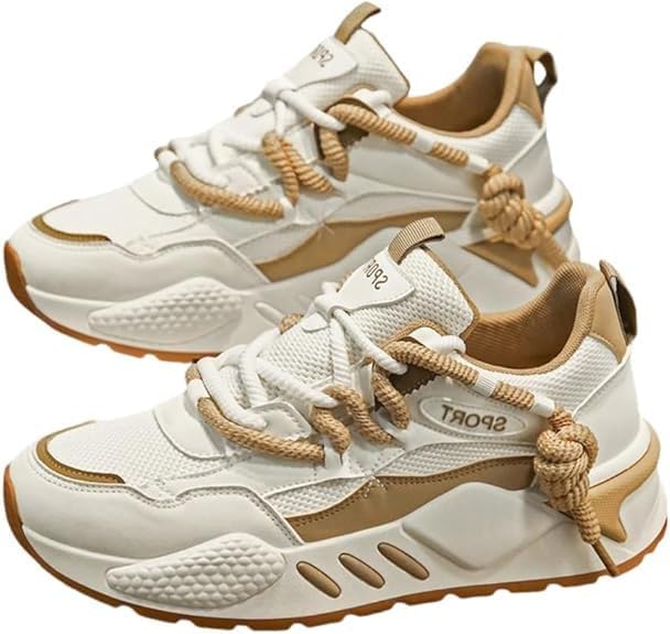 

Мужские модные кроссовки с низким верхом на шнуровке, для прогулок на улице, путешествий, комфортная обувь для бега на все сезоны Hchctry, хаки