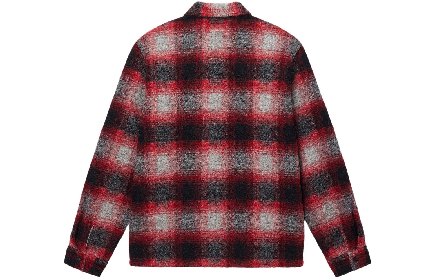 Куртка-рубашка Stüssy с клетчатым принтом Stussy, красный — фото 2