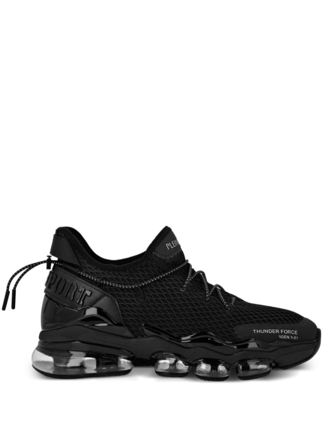 

Plein Sport кроссовки Runner, черный