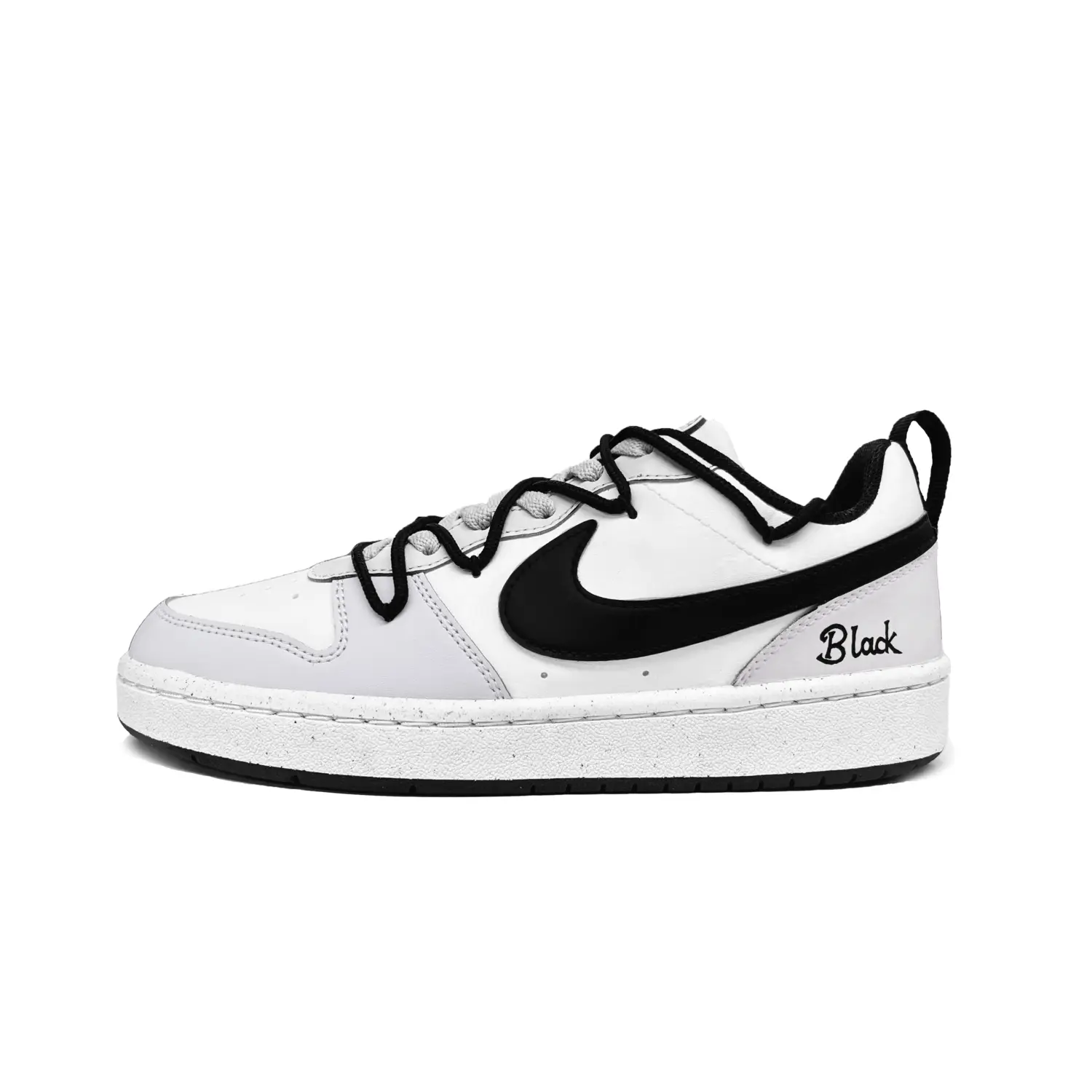 

Детские скейтерские кроссовки Court Borough для младших школьников Nike, серый