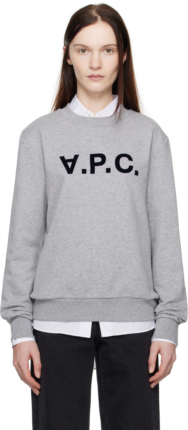 

Серая стандартная толстовка Grand 'VPC' A.P.C.