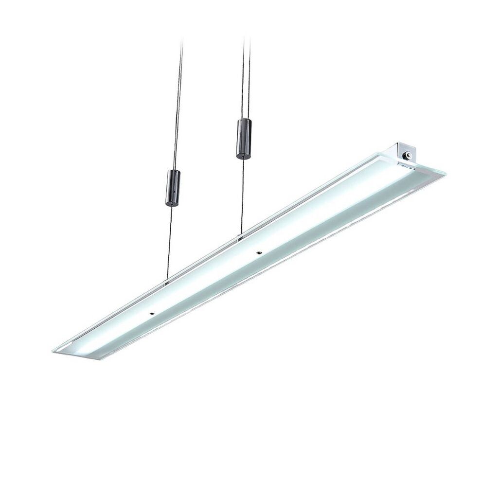 

Lindby LED 'Sladja' в хроме из стекла
