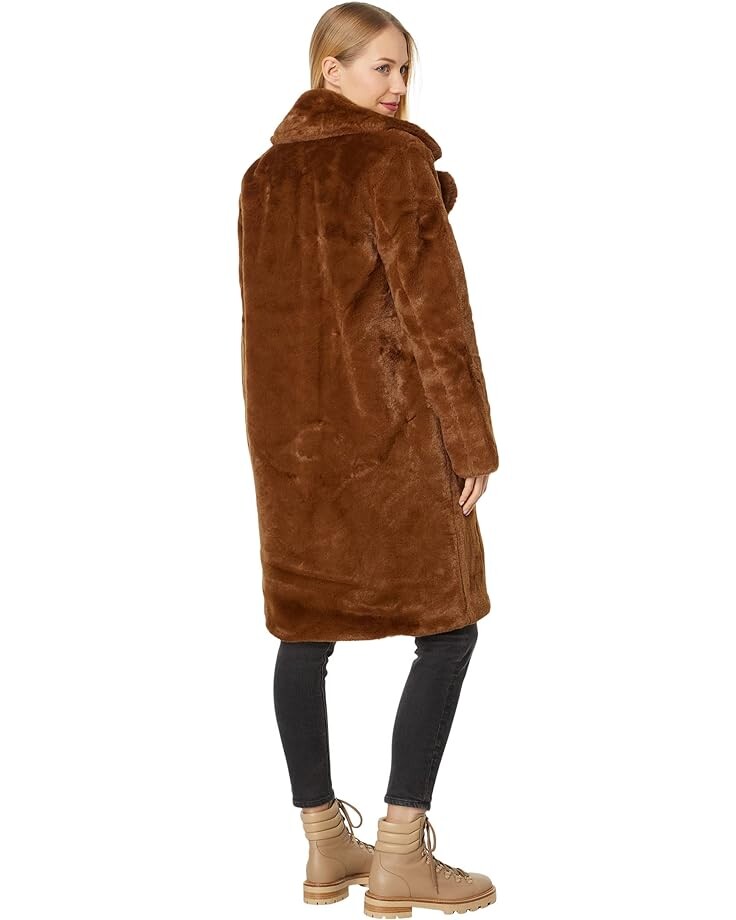 

Куртка NVLT Short Pile Faux Fur Star Print Jacket, цвет Cognac
