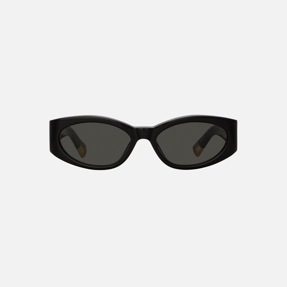 

Солнцезащитные очки Jacquemus The Ovalo Frames Sunglasses, черный