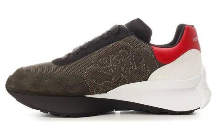 

Alexander McQueen Sprint Runner Khaki Multicolour