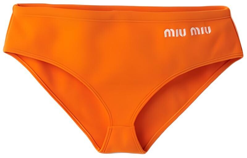 Бикини женские оранжевые Miu Miu
