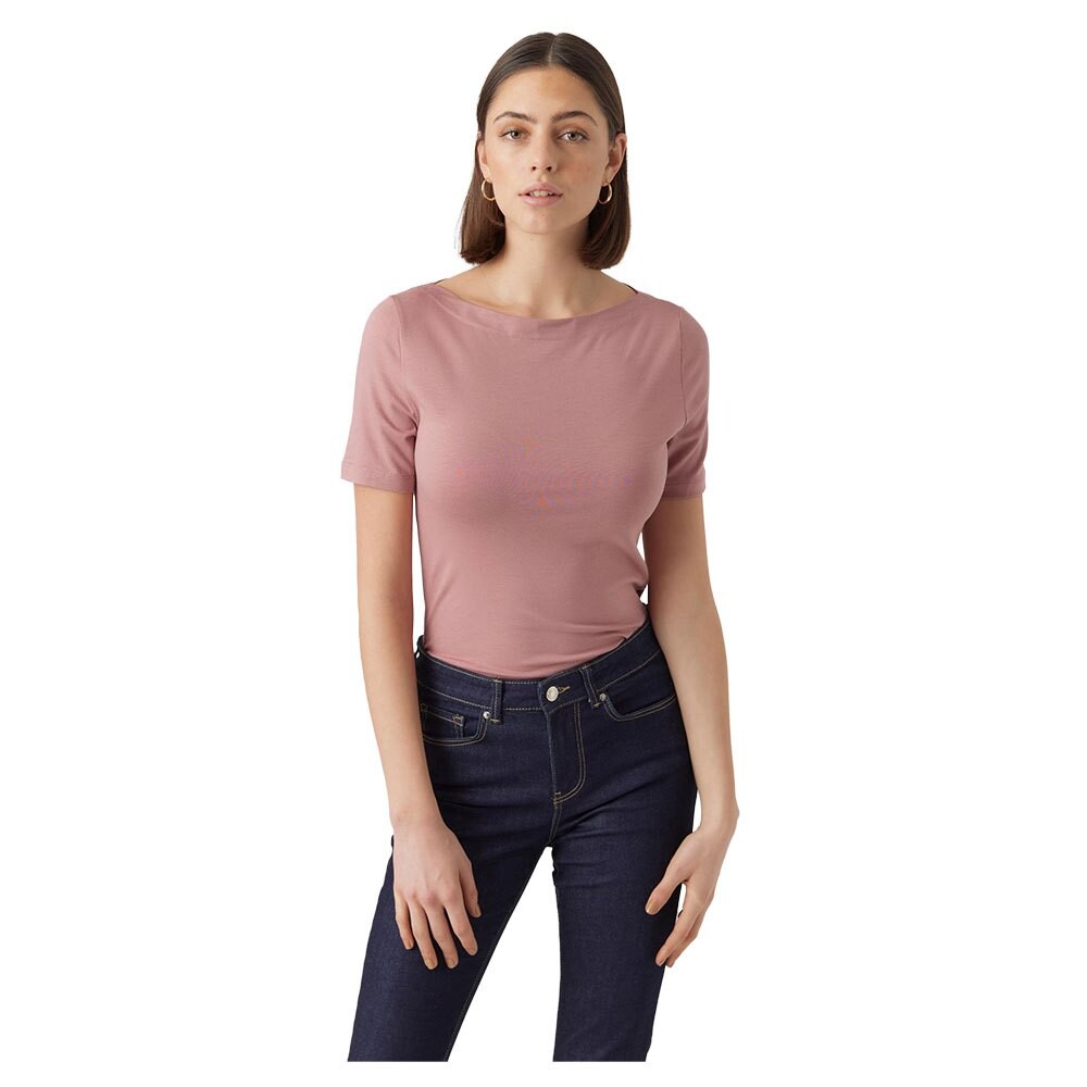 

Футболка с коротким рукавом Vero Moda Panda Modal, розовый