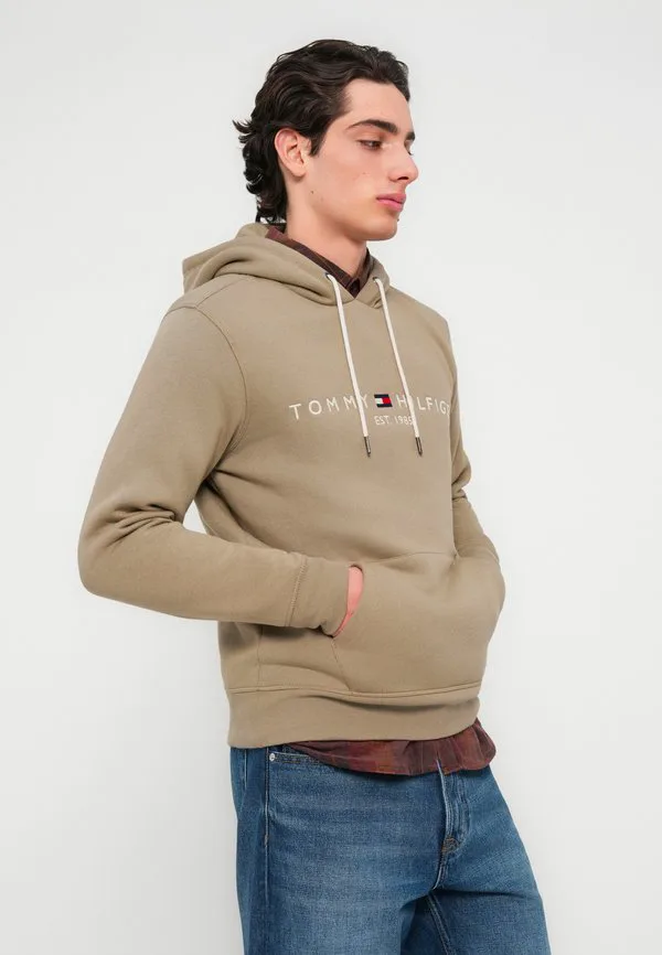 Толстовка с капюшоном из флиса с вышивкой логотипа Tommy Hilfiger, Keystone — фото 4