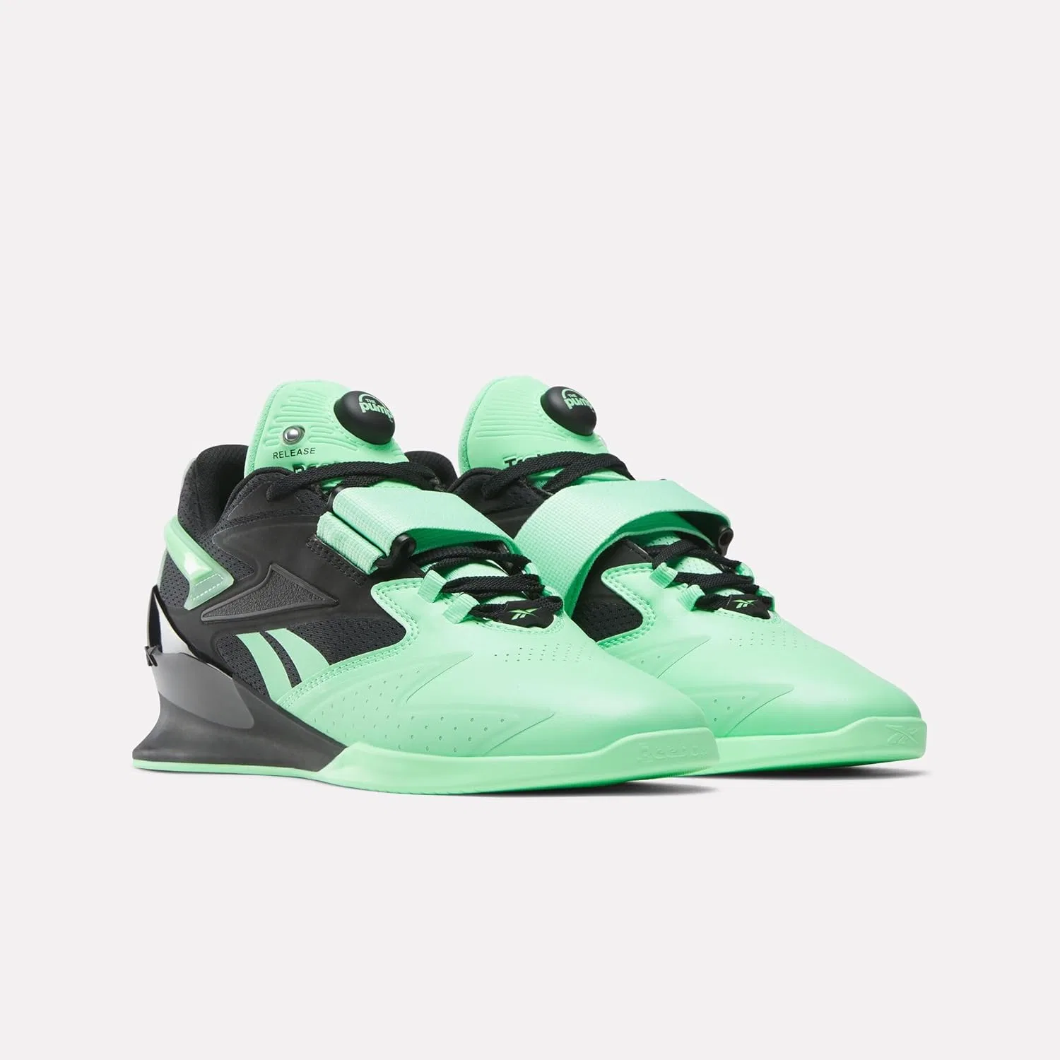 Мужские кроссовки Reebok Legacy Lifter III, Green Glow Black — фото 4