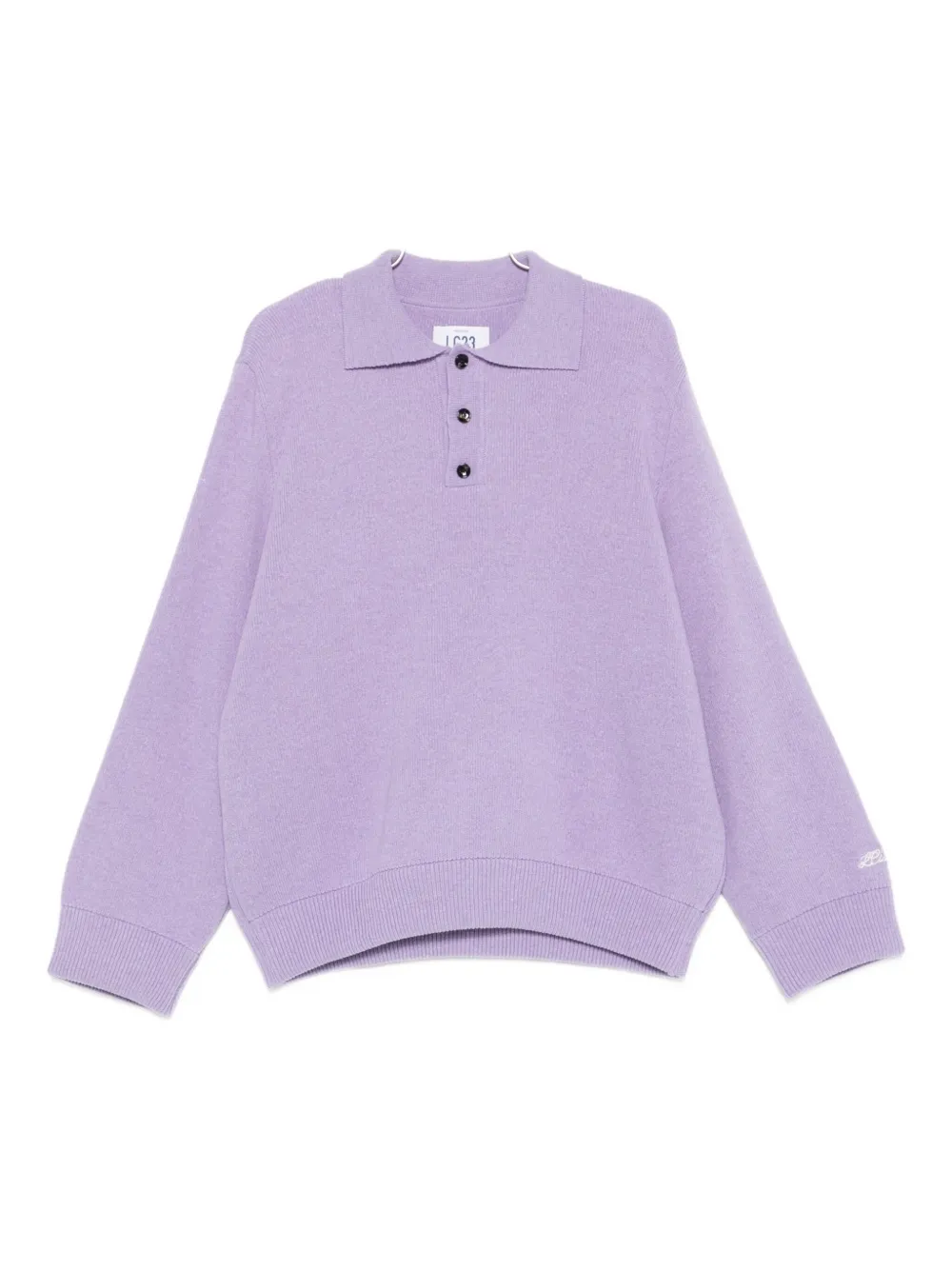 

Свитер из шерстяной смеси Lc22, фиолетовый