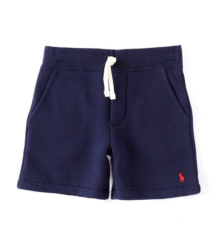 

Шорты без шнуровки Polo Ralph Lauren Little Boys 2T-7 со средней посадкой и начесом, синий