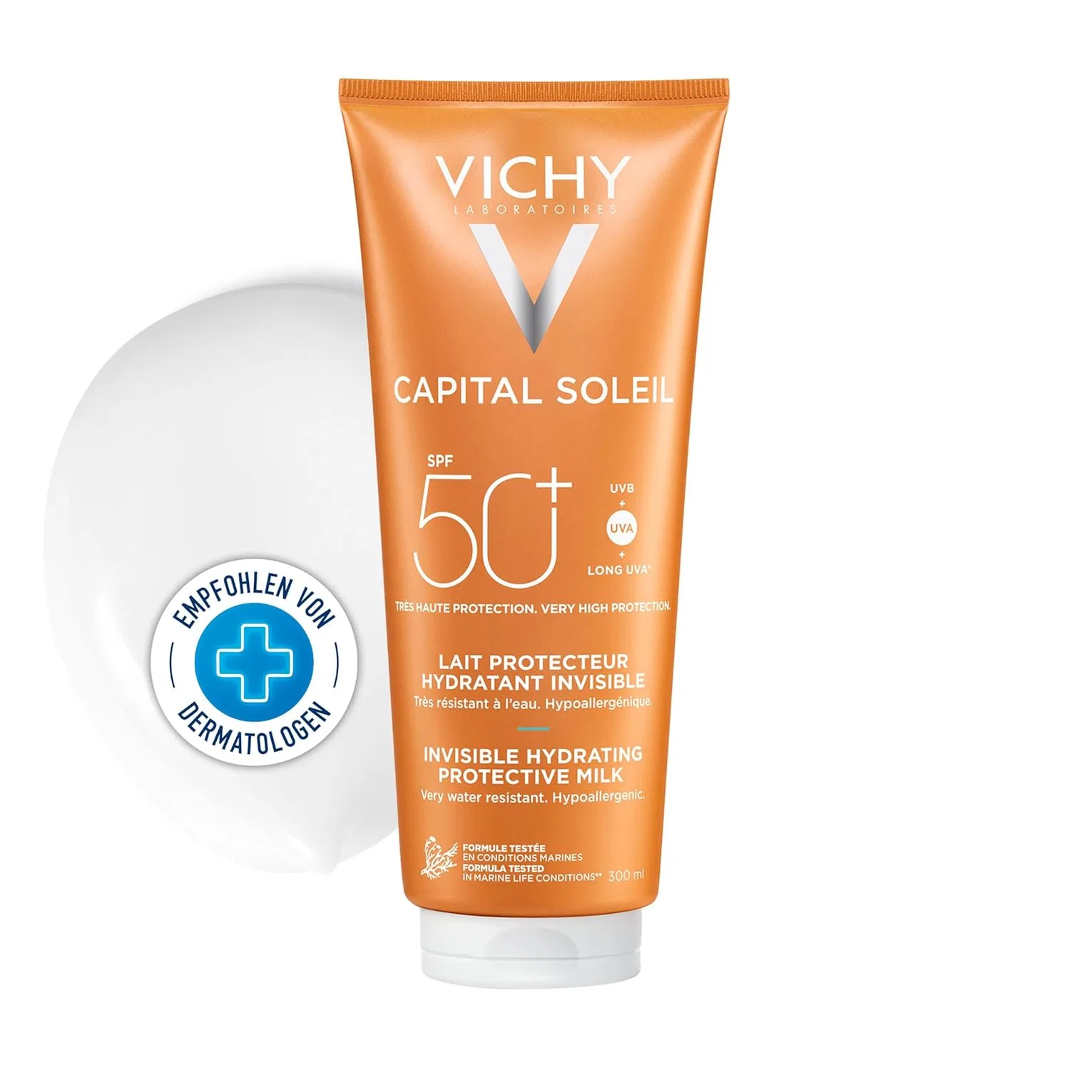Увлажняющее семейное молочко Vichy Capital Soleil SPF 50+ 300 мл Vichy
