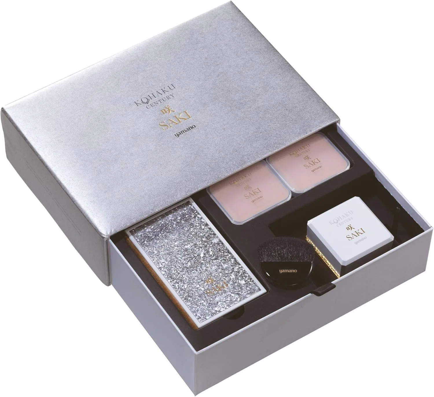 Набор тональных средств KOHAKU CENTURY Saki Skin Treatment Base Makeup Set, розовый