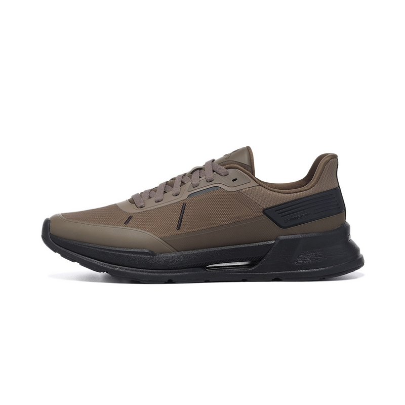 

LI NING 1990 Commuter Series Diligently Pursue Низкие кеды повседневные мужские Beech Wood Mushroom Umber