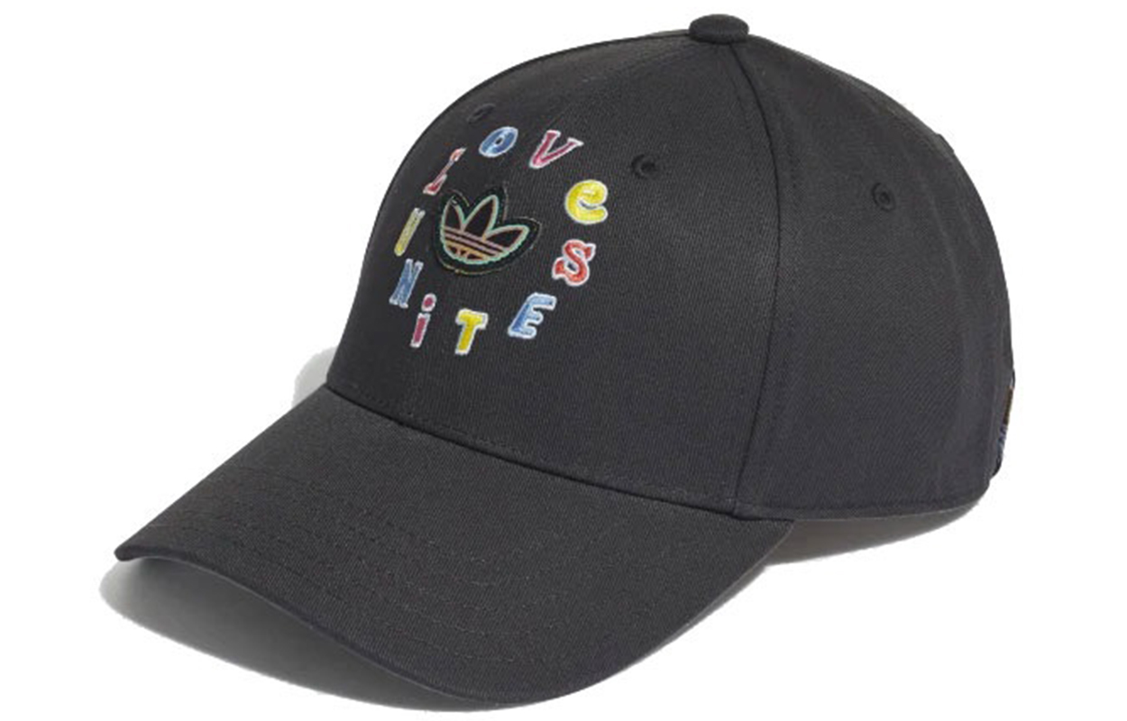 

Adidas Originals Хлопковая бейсболка унисекс черная, Black