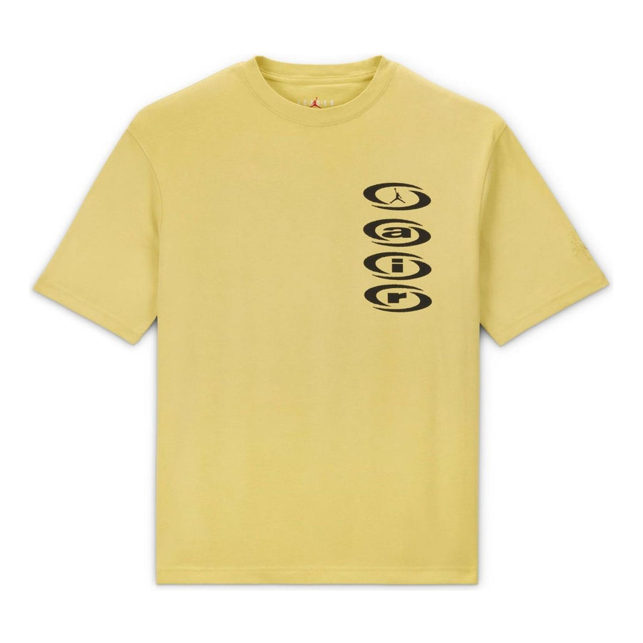 

Футболка Air Jordan x Travis Scott AIR T-Shirt Asia Sizing 'Celery', желтый