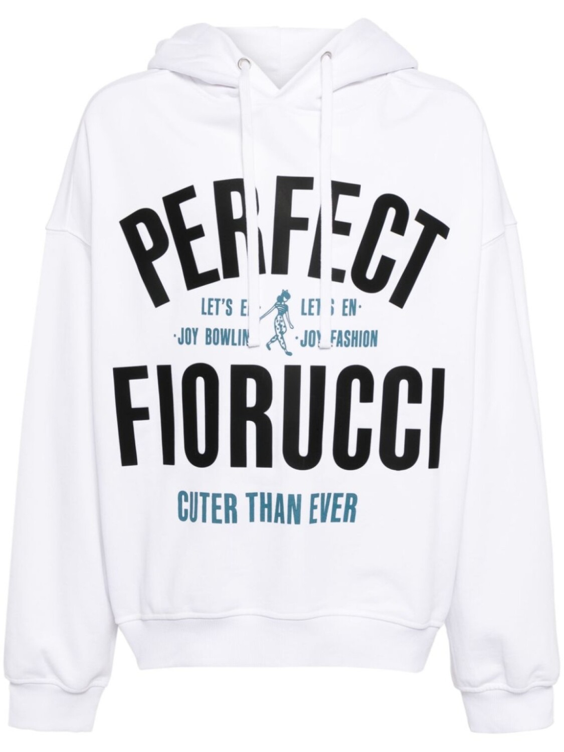 

Хлопковая толстовка с принтом Perfect Fiorucci, белый