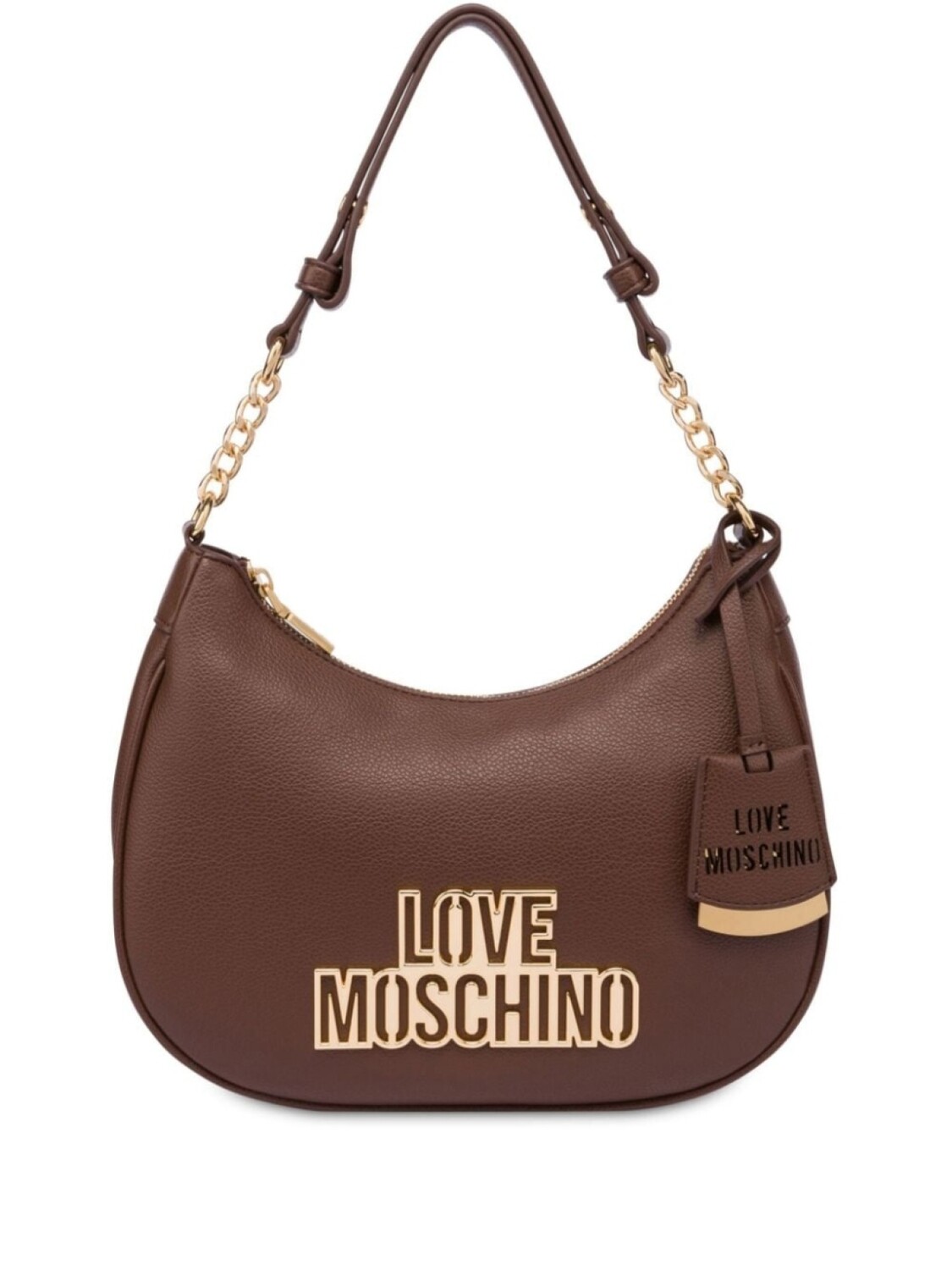 

Love Moschino сумка на плечо с логотипом, коричневый