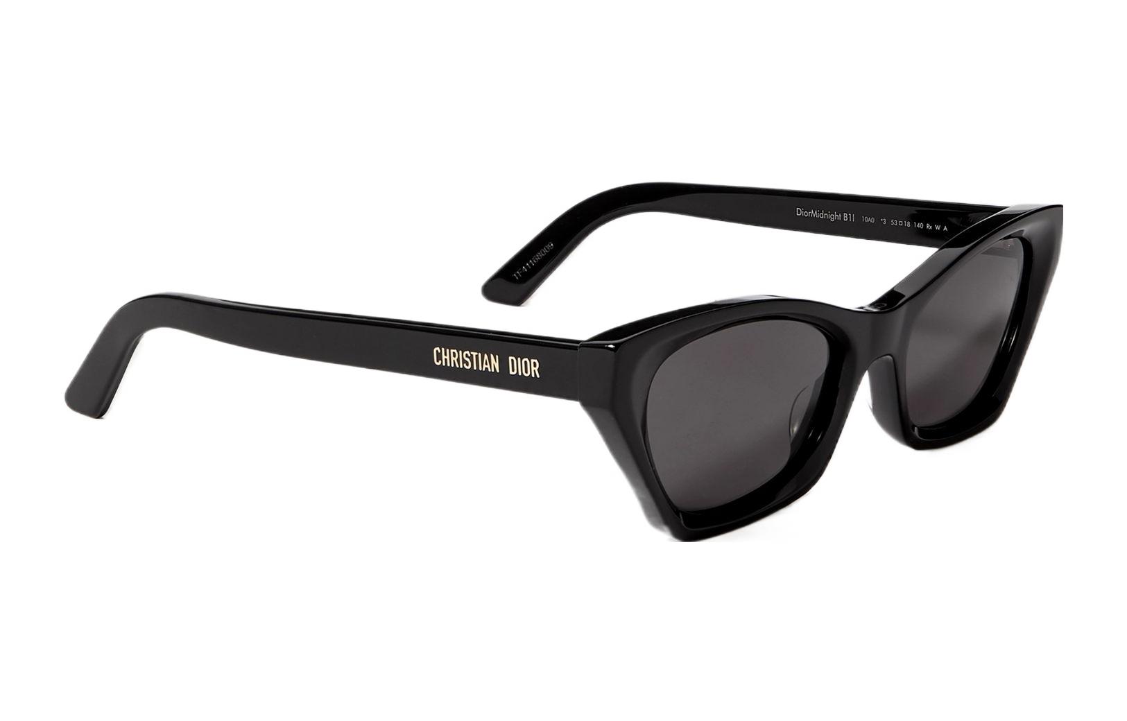 

DIOR Кошачий глаз солнцезащитные очки женские черные, Black