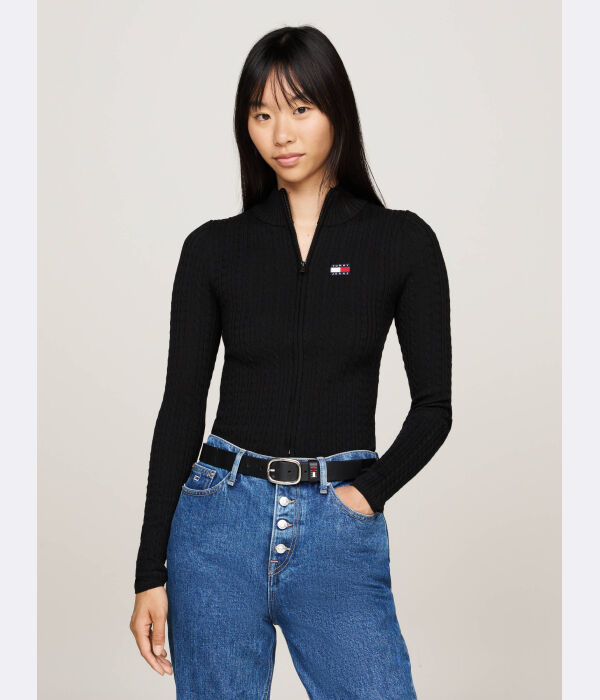 

Кардиган Slim fit Tommy Jeans, черный