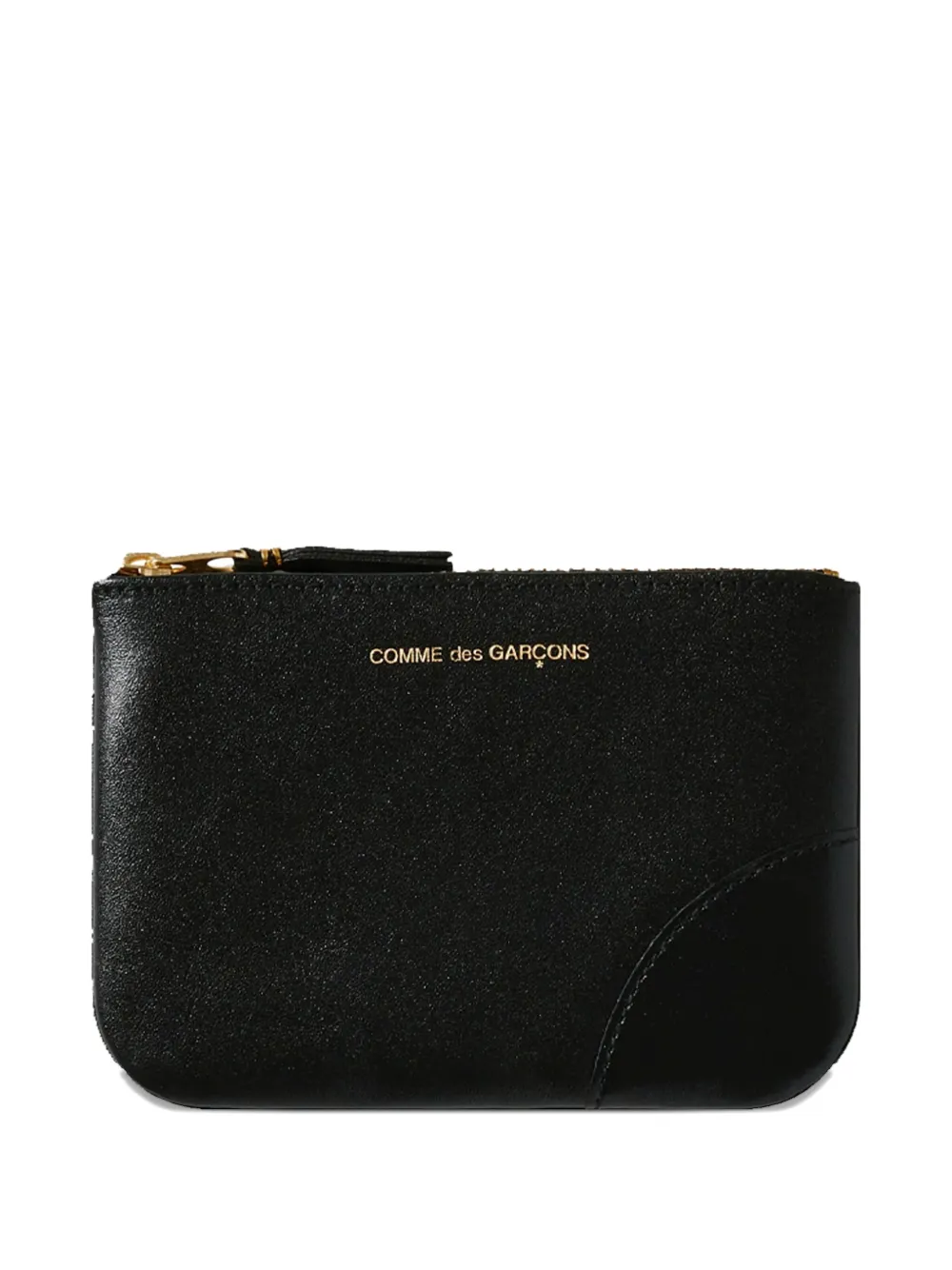 

Кожаный кошелек на молнии Comme Des Garçons Wallet, черный