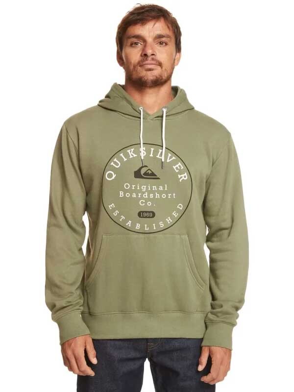 

Толстовка Quiksilver CIRCLE TRIM HOOD, зеленый