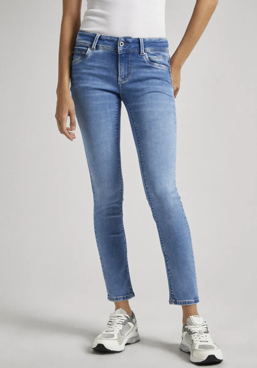 

Джинсы узкого кроя Pepe Jeans "Jeans SLIM JEANS LW", цвет Lt Powerfl W