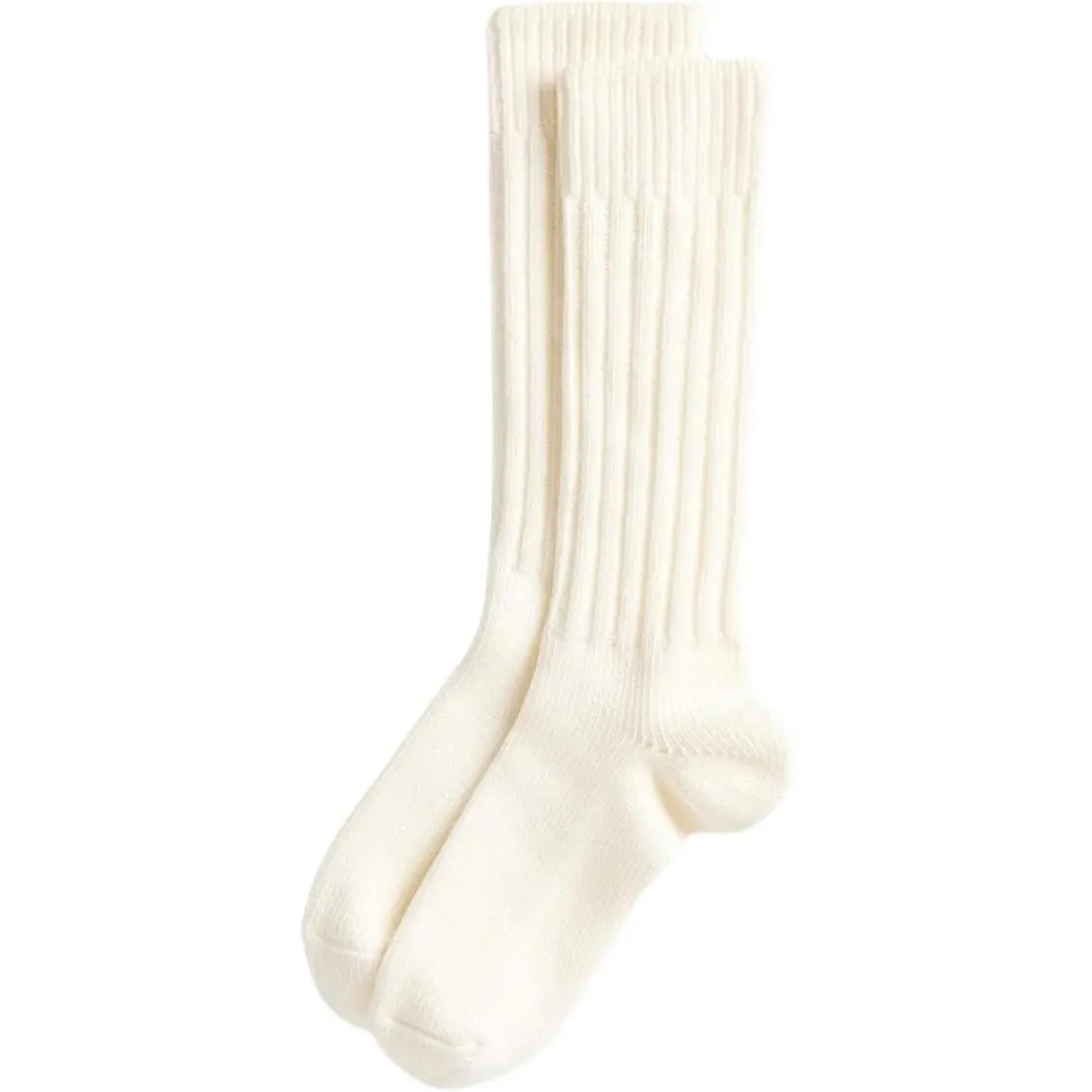 

Высокие носки мужские 1 пара UNIQLO, слоновая кость