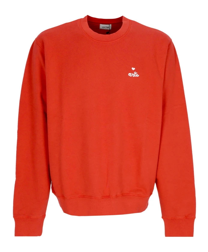 

Свитшот с круглым вырезом и красным сердцем Arte Antwerp, красный