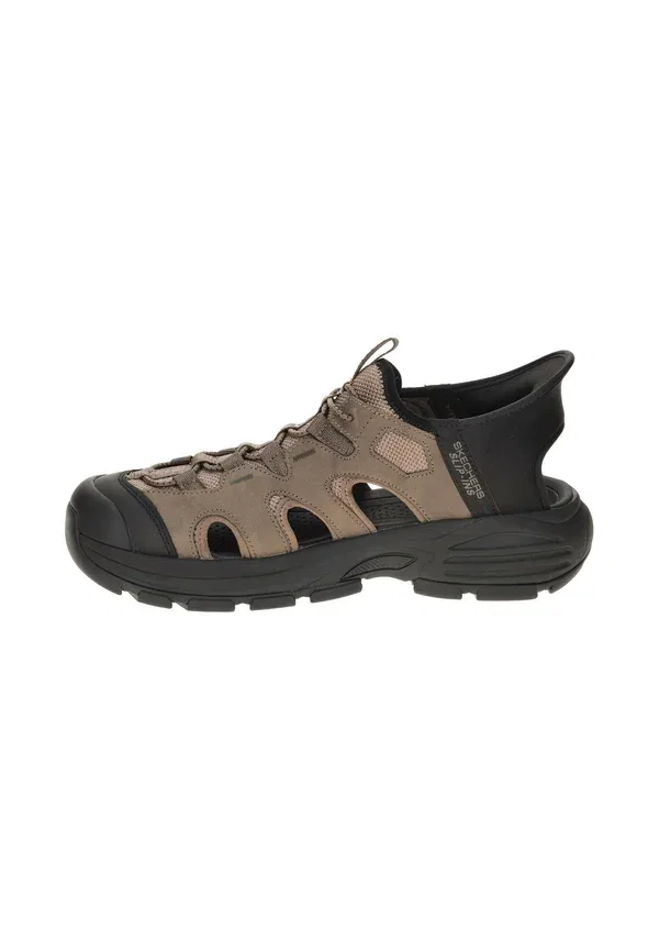 Сандалии Skechers Fairport 205475 dktp braun walking, темный серо-коричневый