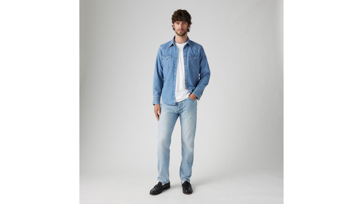 

Мужские джинсы 501 Slim Taper Fit Levi's, Me Transfer - Light Wash