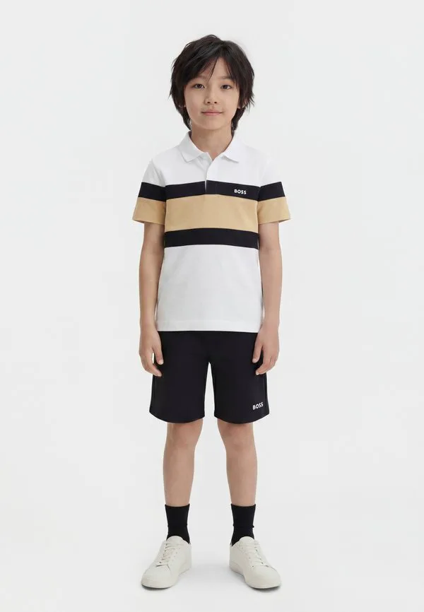 Детская подростковая рубашка-поло "бермуды" Boss Kidswear, Black