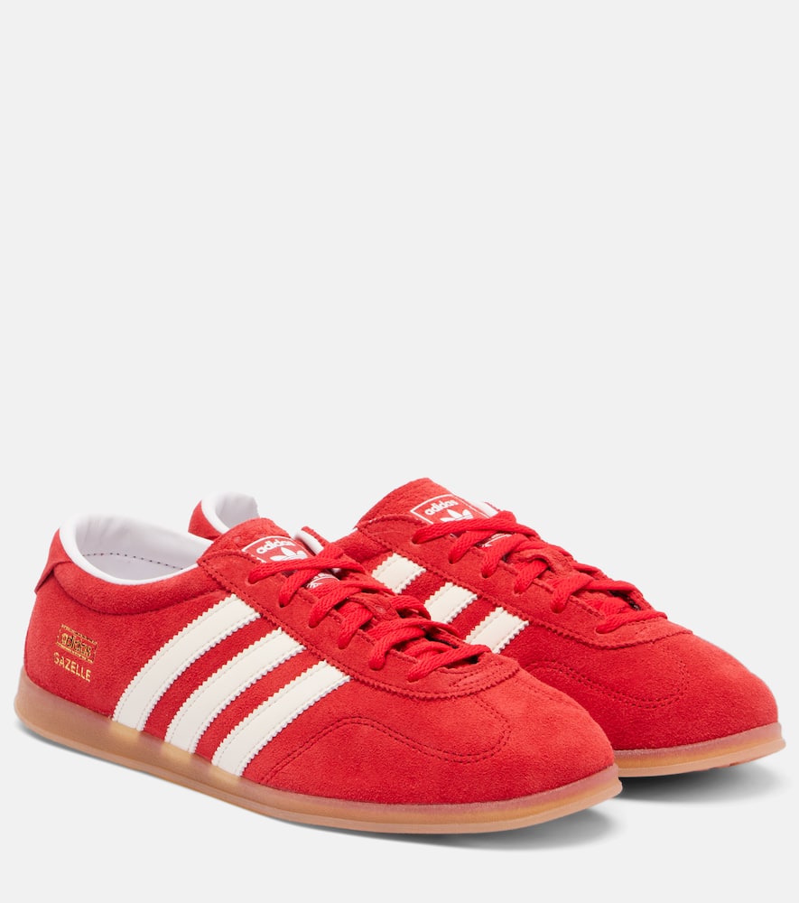 Газель Lo Pro кроссовки из замши Adidas, Better Scarlet/Ftwr White