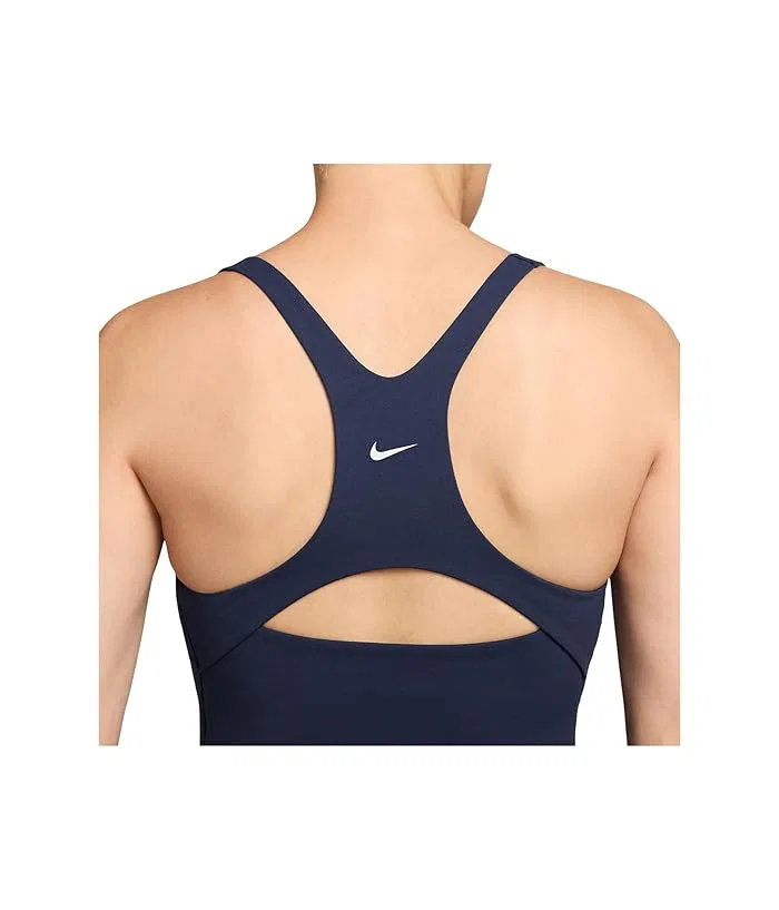 Спортивный топ-бра Nike Zenvy Light Support, Midnight Navy/White — фото 3