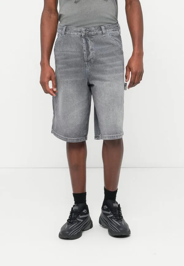 Джинсовые шорты с ливреей Diesel, Black