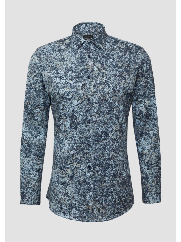 

Рубашка 59A2_navy s.Oliver