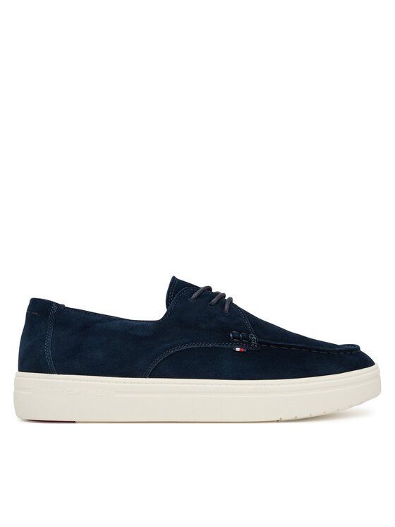 

Полуботинки Casual Suede Stitch Toe Hybrid FM0FM05707 Tommy Hilfiger, синий