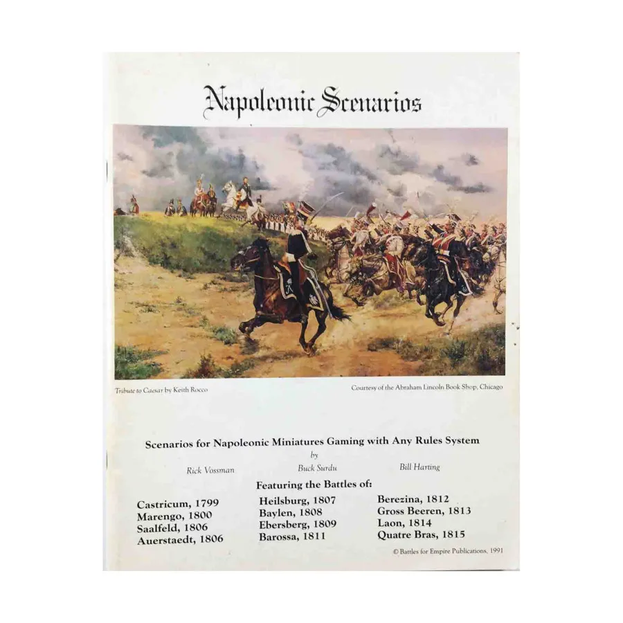 

Наполеоновские сценарии, Napoleonic Scenarios