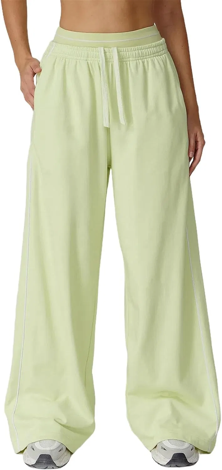 Спортивные брюки с цветовым блоком, Lemon Green