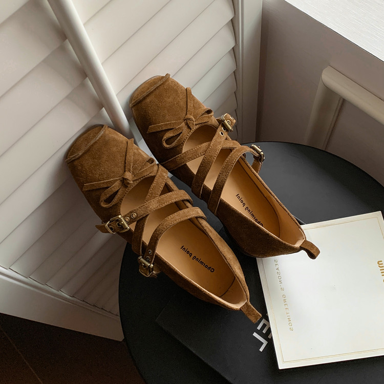 Yeezyy Reezy Коричневые туфли Мэри Джейн для женщин, цвет Brown — фото 3