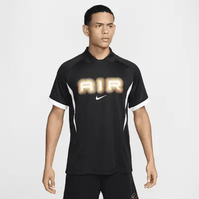

Футболка Nike Air, цвет Black/White/Metallic Gold