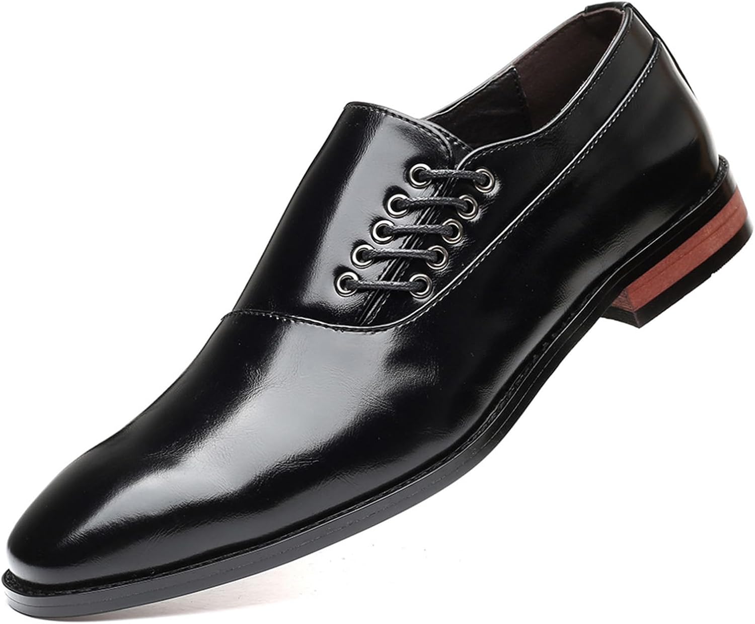 

Мужские классические туфли KYOESCAI, дерби для офиса, на шнуровке, модные свадебные туфли, лоферы для вождения, бизнес-оксфорды, элегантная обувь, черный