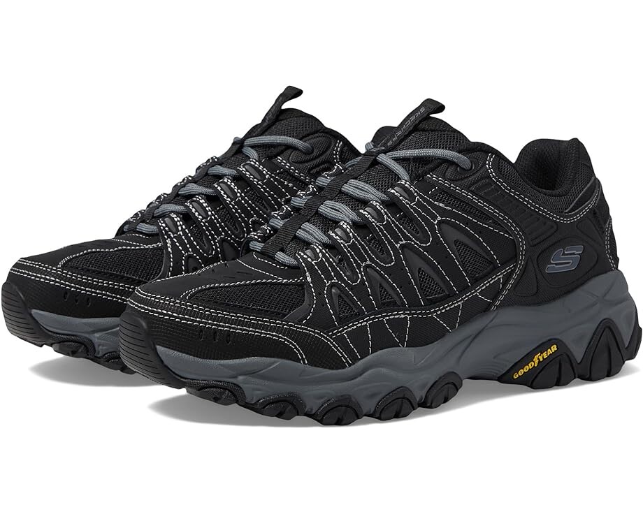 

Кроссовки SKECHERS Afterburn M. Fit 2.0, цвет Black/Charcoal