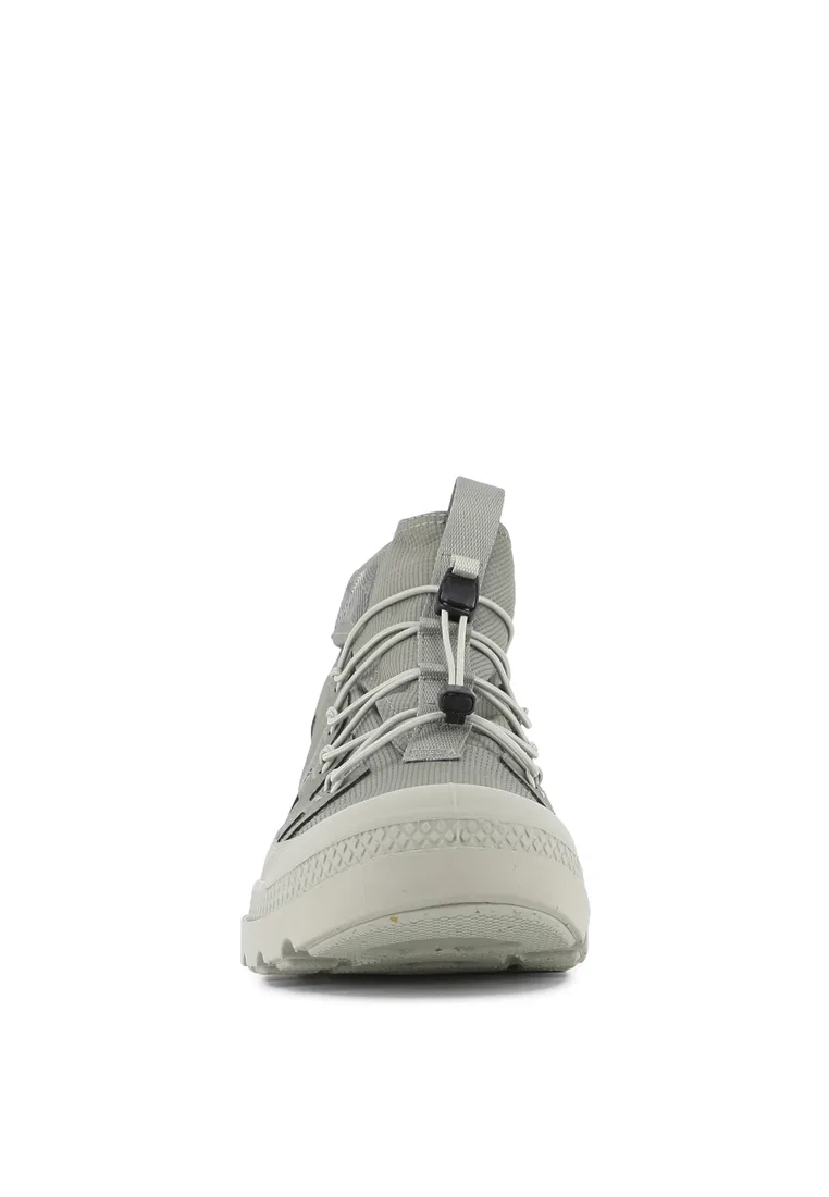 Кроссовки-ботинки высокие, водонепроницаемые, PAMPA LITE WATERPROOF, UNISEX Palladium, серый — фото 3