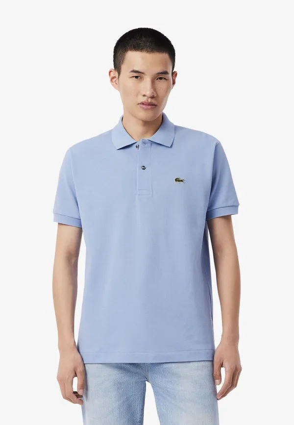 Рубашка поло Lacoste, классическая, светло-голубой