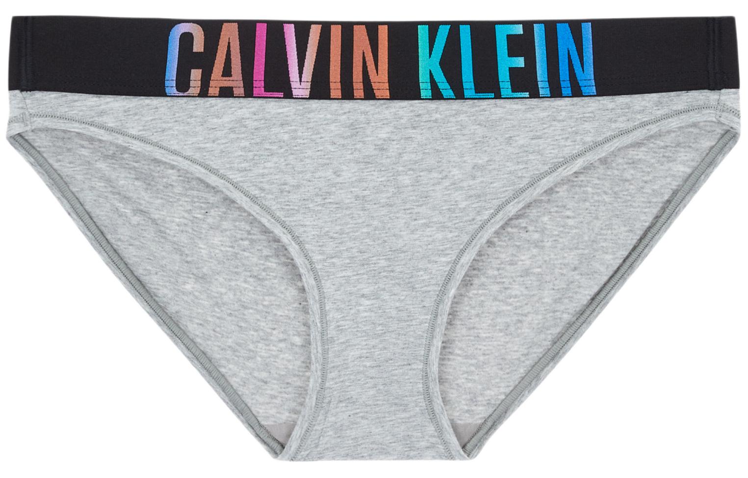 

CALVIN KLEIN Трусы женские 1 упаковка Серый хизер, 1 упаковка (Серый хизер цветок)
