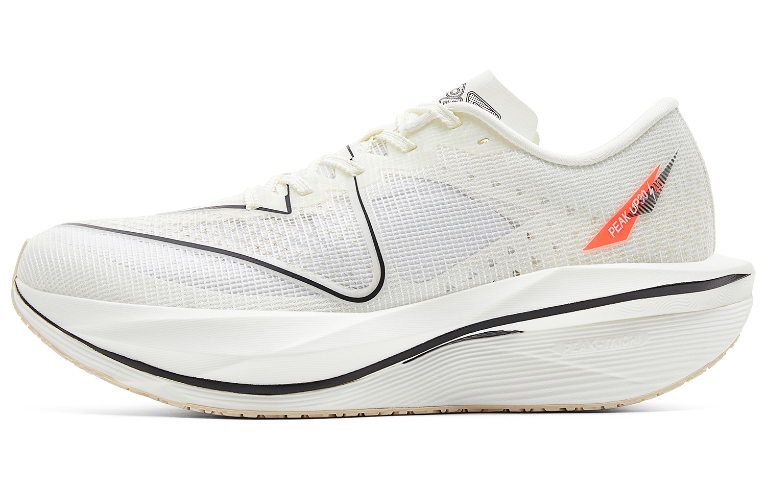 

Кроссовки мужские с низким верхом PEAK, Super-Light White Black