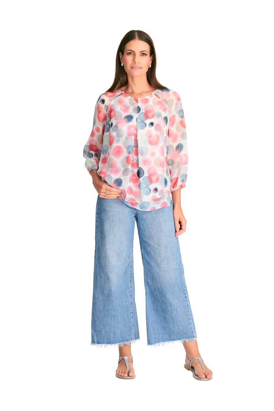 

Блуза HERMANN LANGE Collection, natural white