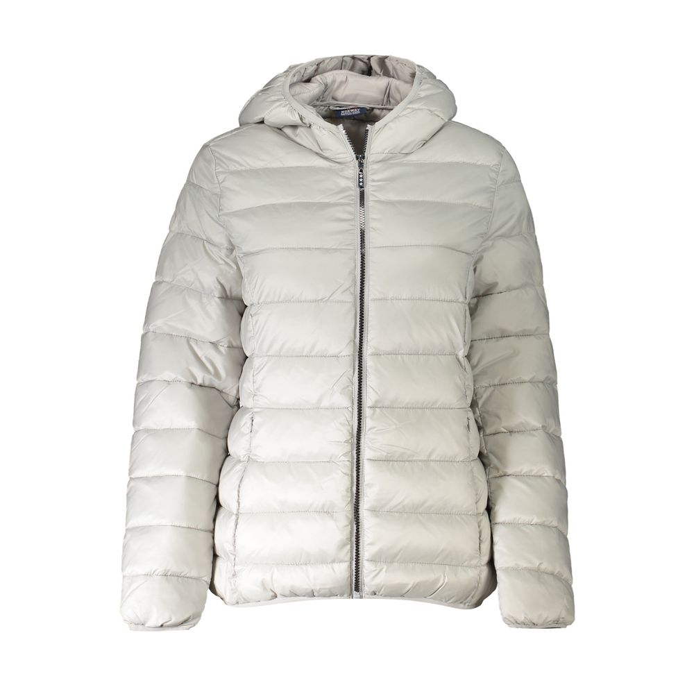 

Женская куртка из серебристого полиамида Geographical Norway